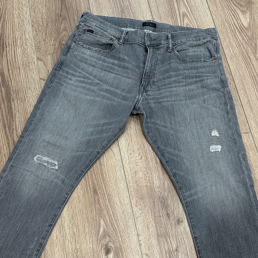 Polo by Ralph Lauren Charcoal Men's Jeans - Picture 3 of 6